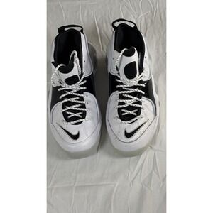 Nike Zoom‎ Flight 95 Shoes Mens Size 9 White Black Retro Basketball Sneakers